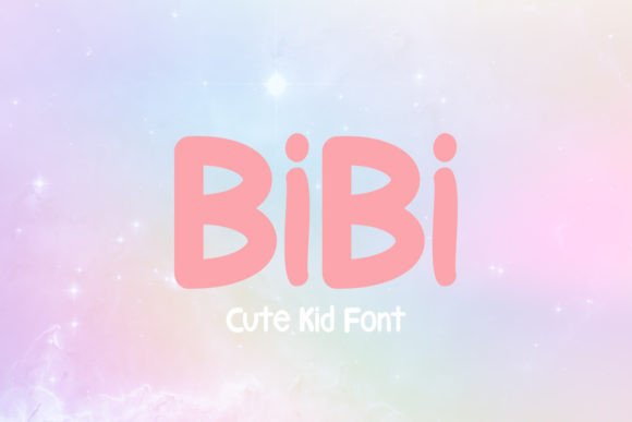 Bibi: A Curved and Simple Display Font