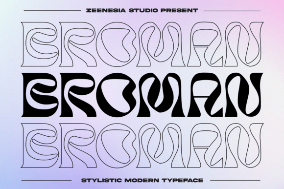 Broman: A Bold, Modern Display Font for Creative Projects