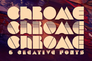 Chrome: The Retro-Futuristic Display Font
