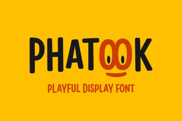 Create H1 From Phatook: A Playful Font for Dynamic Designs