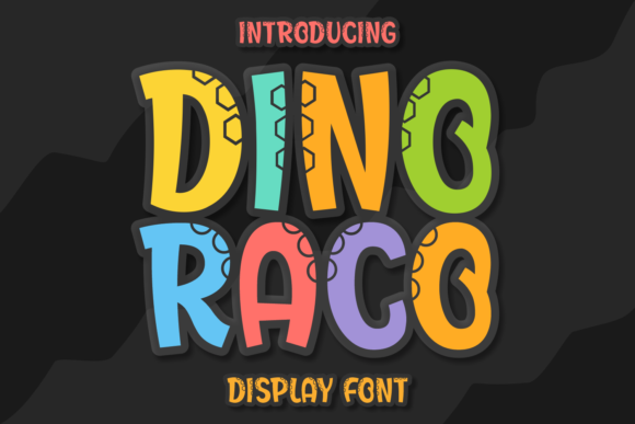 Dino Raco: A Playful Font for Creative Projects