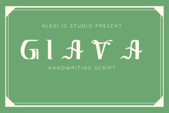 Giava: A Unique Display Font for Elegant Designs