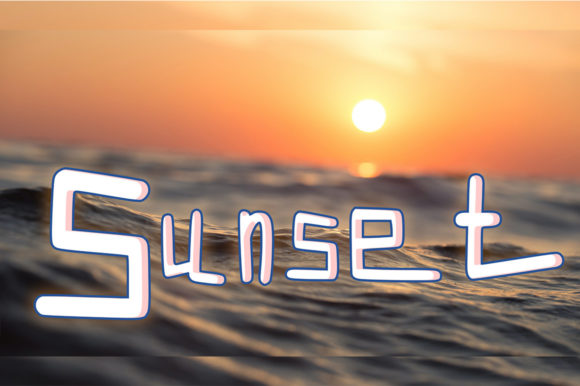 Karangsinom: A Futuristic Display Font for Bold Designs