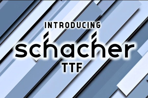 Schacher: Bold Display Typography for Impactful Designs