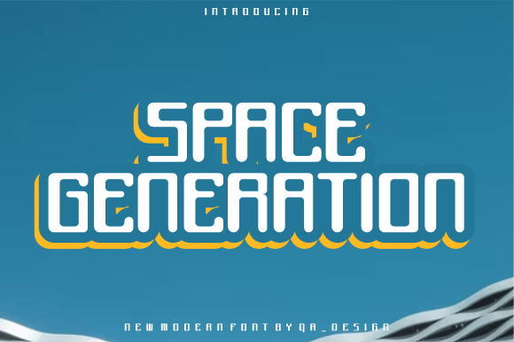 Space Generation: A Modern Font for Bold Branding